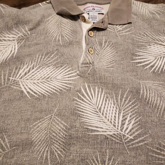 Boco Classic Olive Green / Creme Pullover Shirt Men's Sz L - Picture 4 of 6